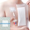 12"x13.7" Waterproof Dialysis Port Shower Covers Protector for Chest with