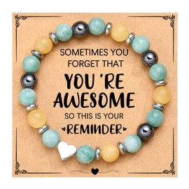 PINKDODO Gifts for Teenage Teen Girls, Inspirational Birthday Christmas Valentines Day Gifts for Women Friend Unique Best Friends Female Teen Girls Cute Gifts Bracelets Friendship Gifts Ideas Present