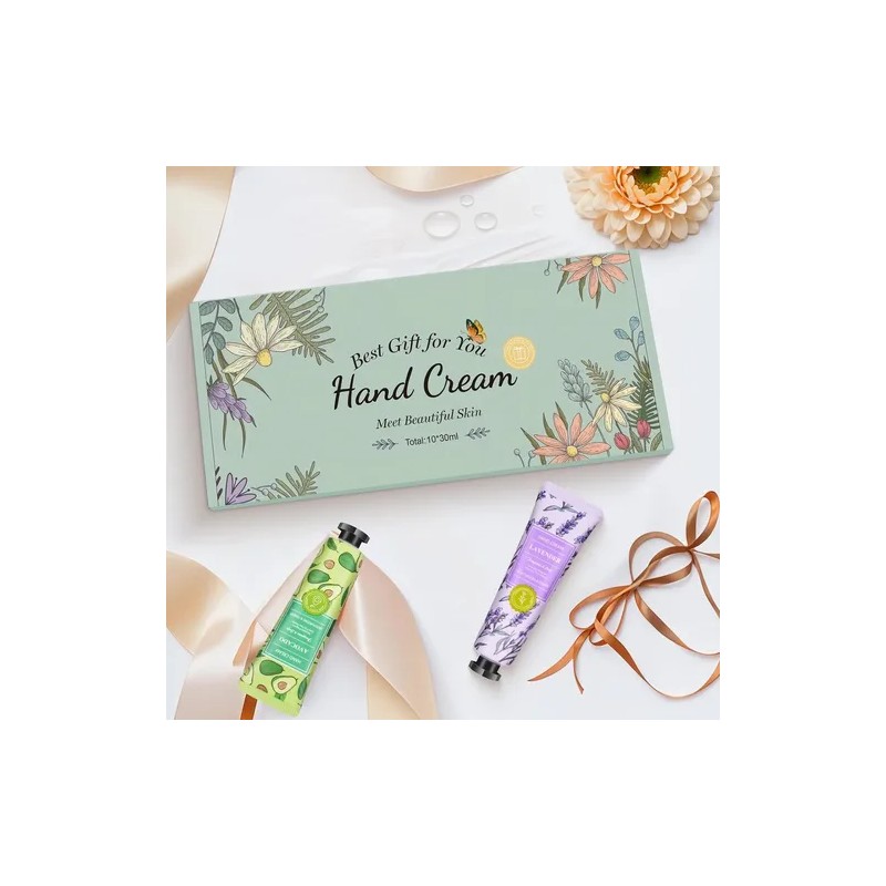 10pcs Cajas Regalo Crema Manos Mayoreo Hidratante