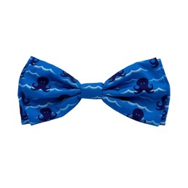 Huxley & Kent Bow Tie for Pets | Octopus Garden (Extra-Large) | Bow Tie Collar Attachment | Fun Bow Ties for Dogs & Cats | Cute, Comfortable, and Durable | H&K Bow Tie