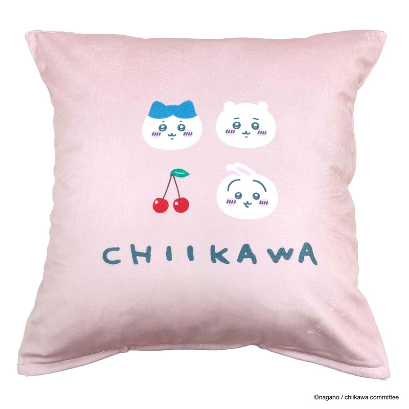 MORIPiLO 4621294 Morishita Chiikawa Cushion Cover, Hachiwale, Rabbit, Pink, 17.7