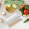 FUKANG Foil and Plastic Wrap Organizer, 3 in 1 Kitchen
