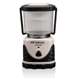 Gentos LED lantern (3 colors switching / continuous lighting for 14 hours / rainproof) Explorer SOL series
