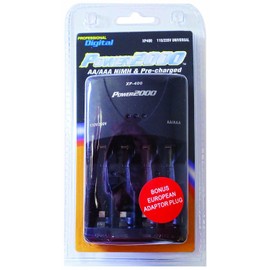 Power 2000 XP400 AA and AAA Rapid Battery Charger