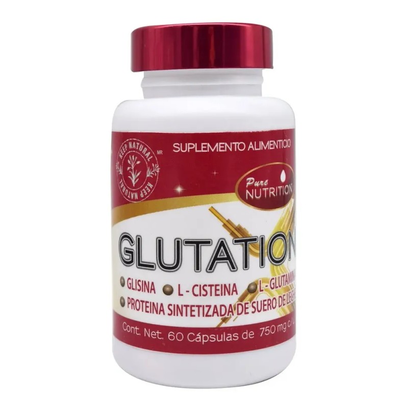 Glutation Antioxidante Regenera Células 60 Cáps