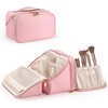 Travel Makeup Organizer, Compact Lightweight Accessory for Travel and Daily