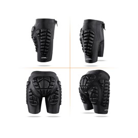 AVIVOR Protective Padded Shorts for Snowboard,Skate and Ski,Thicker Protection for Hip,Butt and Tailbone (XS)