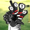 Big Teeth Golf Iron Covers Wedge Covers Headcovers Set 10