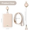 ekax ID Card Holder, Name Holder, Vertical Type, Built-in IC