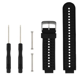 Replacement Smart Wrist Watch Accessory Band Strap for Garmin Forerunner 220/230/235/620/630/735XT/235Lite/Garmin Approach S20 S5 S6, One Size