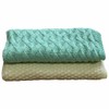 Peach Unicorn Designs Knitting Patterns for Baby Blankets x 2,