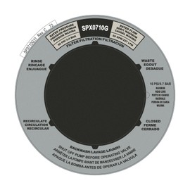 ArrogantF SPX0710G Label Sticker for Hayward Multiport Valve Replacement Label,for Hayward Pro and Vl SPX710 Series Sand Filter Valves Pool Filter Parts,Fits for Hayward Variflo XL Valve Pool Pump
