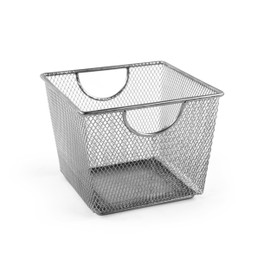 Design Ideas Mesh Storage Nest, Silver, Small