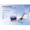 ZEISS Lens Cleaning Accessory Tin Box Containers with Hinge Lids,