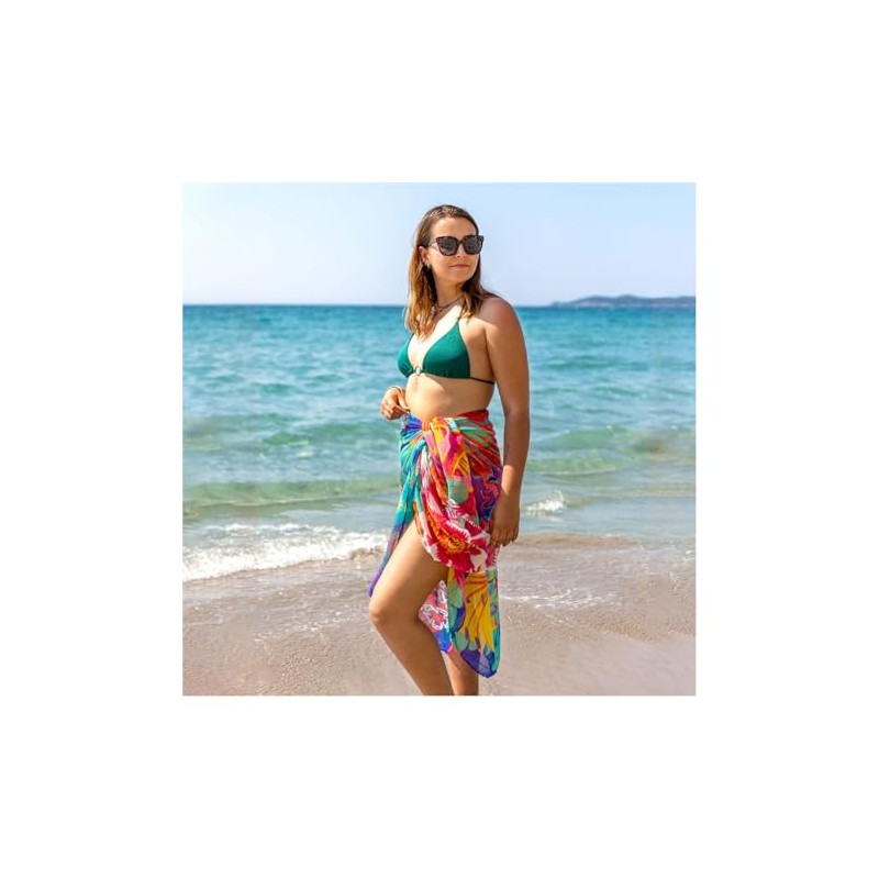 Pylones - Colourful Pareo Scarf for Walking - Bouquet -