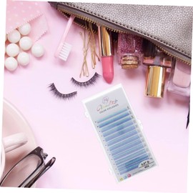 FOMIYES 3 Boxes Professional Lash Extensions Fluorescent Eyelashes Decorative Fake Lashes Salon Supplies