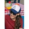 Super Lemon Scotland Scottish Truckers Hat Cap Blue/White