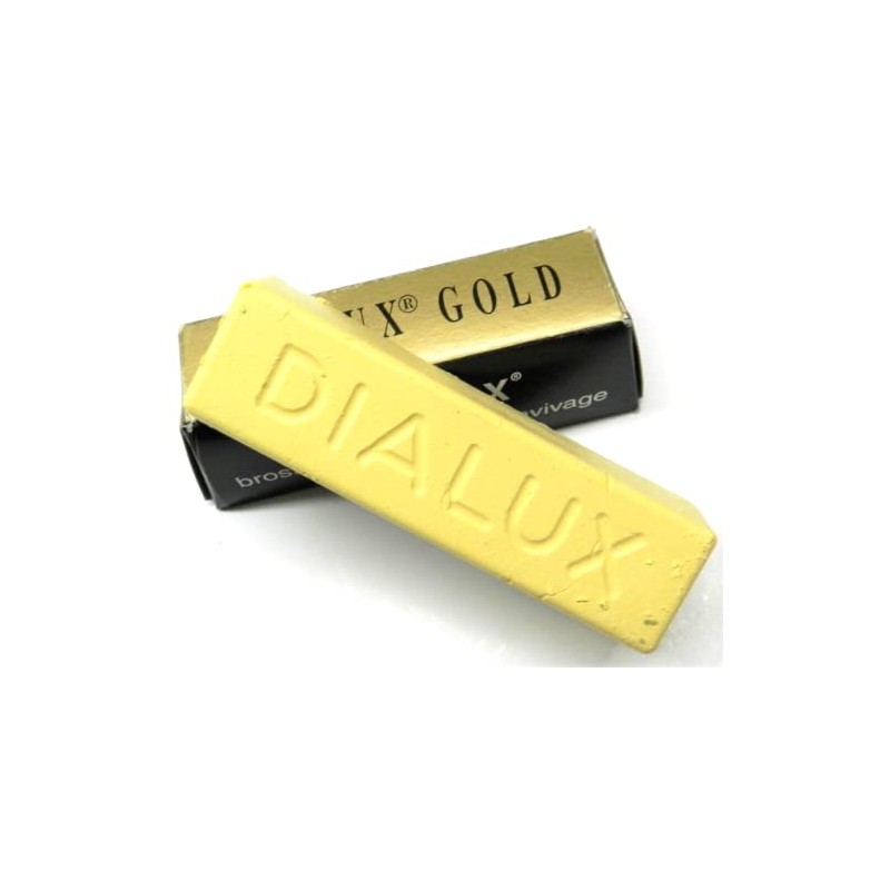 Dialux Gold Polishing Compound Jewelry Rouge Super-Finish Highest Gloss -