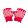Grippy Yoga Gloves Non-Slip Fingerless Exercise Grip Gloves Texturizing Beads
