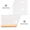 Alipis Canvas Growth Chart Height Recording Ruler, Wood Frame Canvas