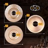 BLEKOO 5PC Angle Grinder Wood Carving Disc Set, 4" &