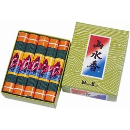 山水 Incense Stick Large Kaido 10, 50-Pack