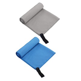 Bombinate Scarf Towel, Wristband, Approx. 15.7 x 31.5 inches (40 x 80 cm), Set of 2, Includes Storage Bag, Sports