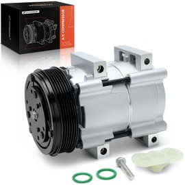A-Premium Air Conditioner AC Compressor with Clutch Compatible with Ford Focus 2003 2004 L4 2.0L
