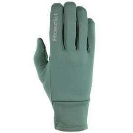 Roeckl Sports equestrian gloves NANTO, winter riding glove, laurel leaf 8.5