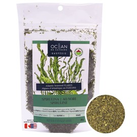 Marine Spirulina (Ao Nori) Flakes - 20g - Canadian, Organic and Eco-Friendly Certified - Easy to use Sea Vegetable - Hand harvested - Un Ocean de Saveurs