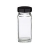 Clear Plastic Spice Jars w/Sifter Caps (Food Grade - BPA