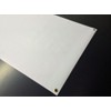 2'x12' Blank White Vinyl Banner - Grommets - 13oz