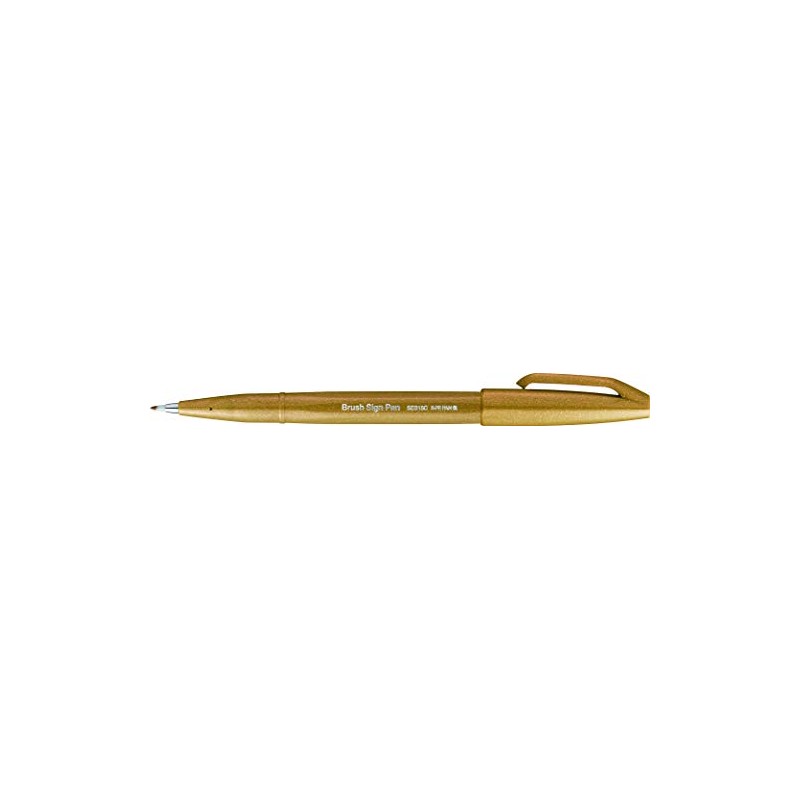 Pentel Pack of 6 Flexi Felt-tip Pens for Sketching /