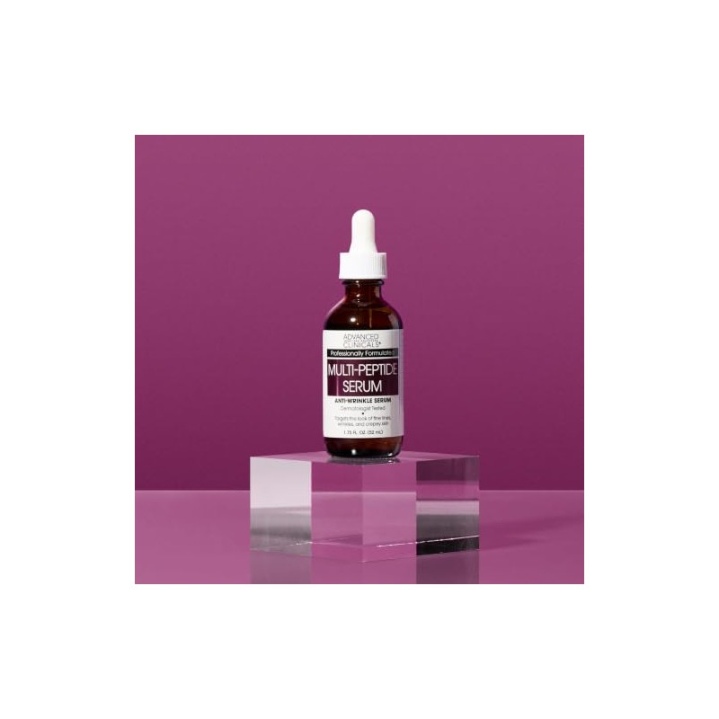 ADVANCED CLINICALS SUERO FACIAL PEPTIDOS ANTI-ARRUGAS CON TRECE ANTIOXIDANTES ORGANICOS