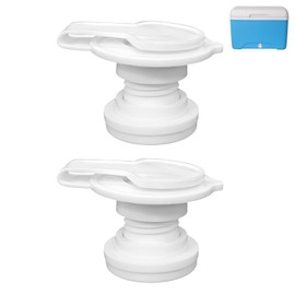 KMYZQDV 2 Packs Cooler Drain Plug Kit Replacement for Ice Chest Water Table Parts and 1" Shaft Length Plugs Accessories Fits Most Coolers Cooler Drain Plug Replacement Kit Ice Chest Parts