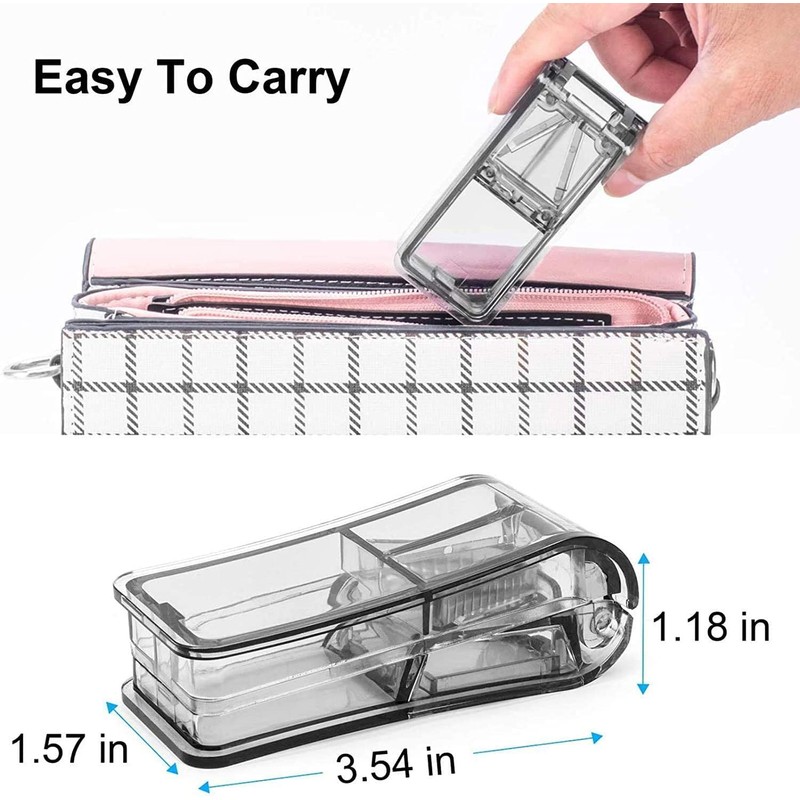 2PCS Pill Cutter for Small or Large Pills - The