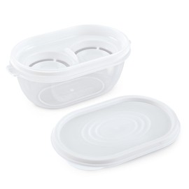 Collections Etc 3-Piece Easy-to-Use Double Egg Separator Set