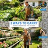 Battery Powered Sprayer 1 Gallon,Rechargeable Electric Pump Sprayer with Adjustable