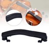 Violin Adjustable Shoulder Rest (Black, 4/4)