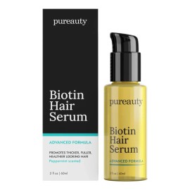 Suero Capilar De Biotina Para Crecimiento Cabello Saludable