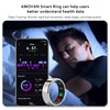 AMOVAN Smart Ring Health Tracker, Fitness Sleep Heart Rate Blood