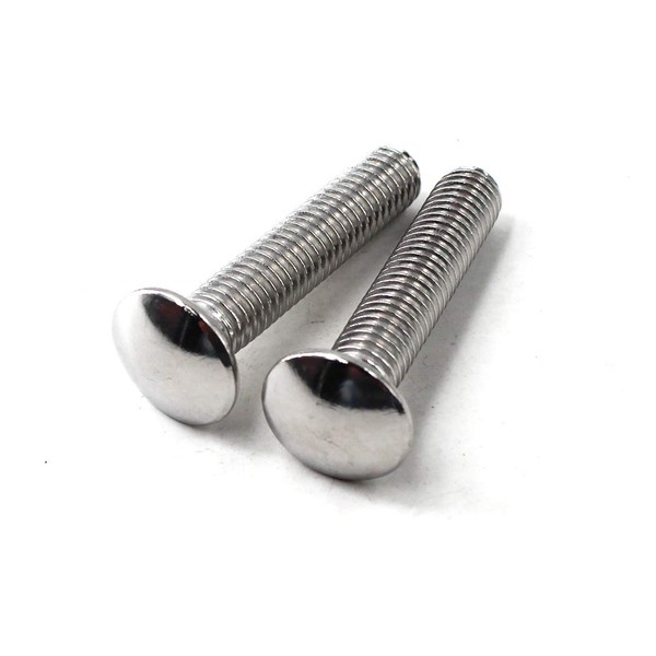 M8x16 Carriage Bolts 304 Stainless Steel Square Bolts (Pack of