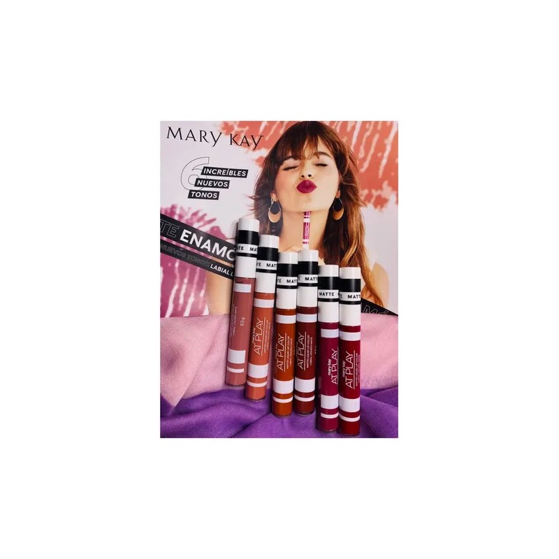 Labial Líquido Mate Mary Kay At Play Con Karité Y