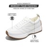 Project Cloud Womens Sneakers - Memory Foam Insole and Lightweight