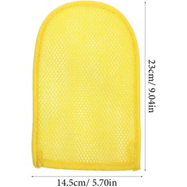 Beaupretty 2 Uds Guantes de Baño Guantes Exfoliantes Ducha Depurador Toallas Depuradores Corporales para Mujeres Y Hombres