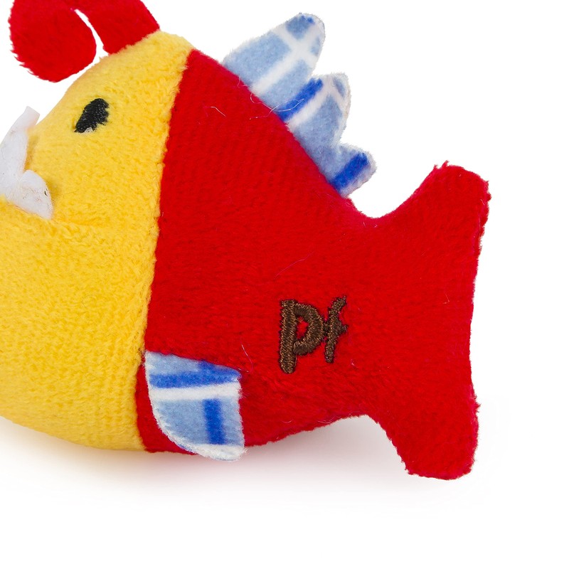 Petface Planet Parker the Piranha Eco Friendly Plush Cat Toy