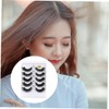 Baluue 5 Pairs Natural Look False Eyelashes Lash Women's Makeup