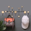 Wall Mounted Coat Rack Clothes Organizer Hooks Hanger for Hat