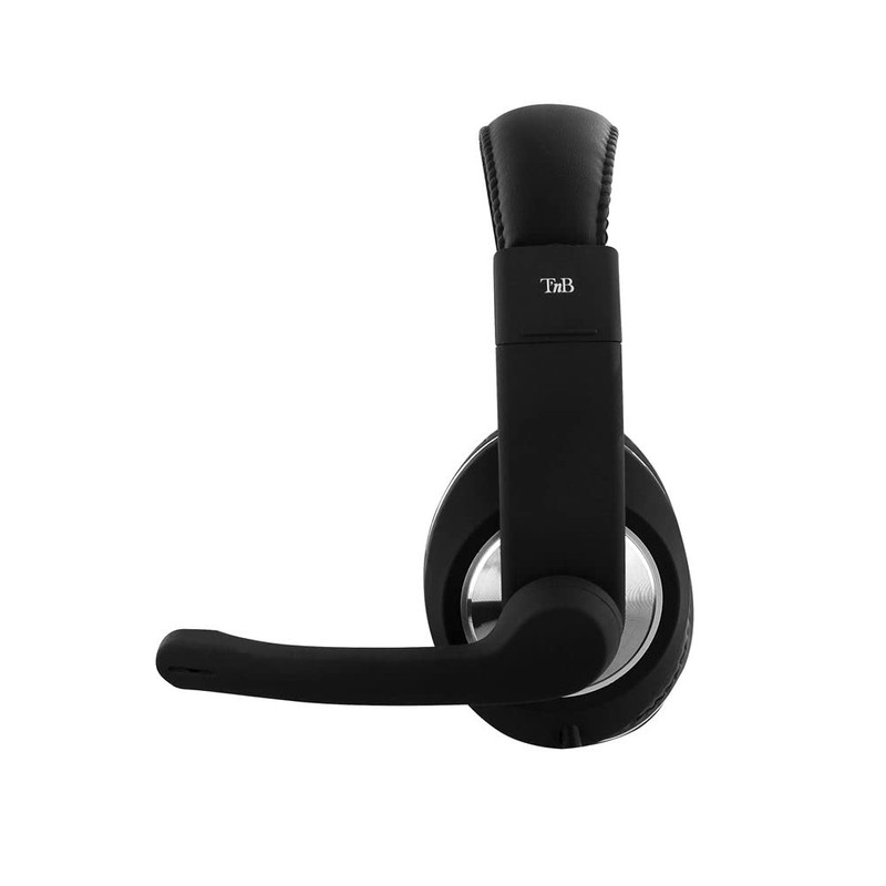 T'nB - Wired Headphones, USB A Port, Omnidirectional Microphone, Ideal