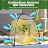 Plant Covers Freeze Protection, Clear Outdoor Garden Frost Cover, Plant
